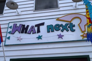 Bailey's Harbor store - and a great motto!