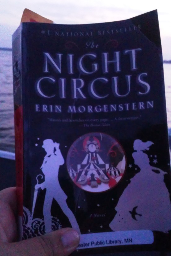 Reading at the end of the dock