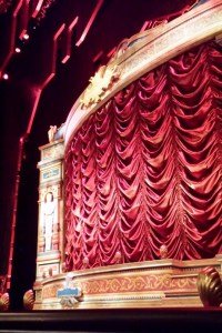 Great seats for our first show!