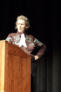 Love last minute invitations and loved hearing Temple Grandin again!  She's something!  