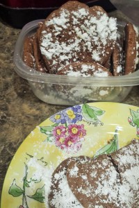 Brownie Cookies - delicious!  An internet recipe